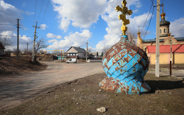 Miejscowość Awdijewka w obwodzie donieckim, położonym na linii frontu z wspieranymi przez Rosję sepa