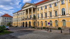 W ramach inwestycji na Kampusie Głównym przeprowadzono przebudowę poddasza Pałacu Kazimierzowskiego