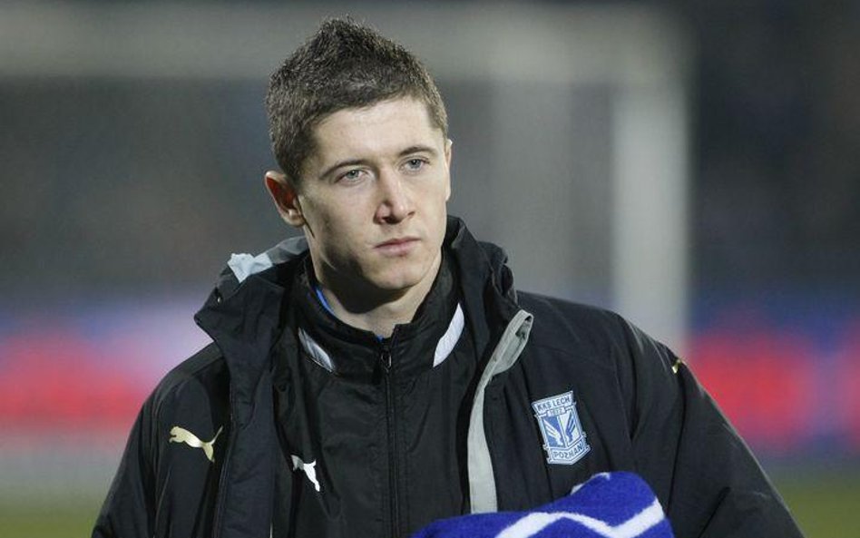 Strzelec jedynego gola - Robert Lewandowski.