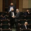 Prezes PiS Jarosław Kaczyński w Sejmie.