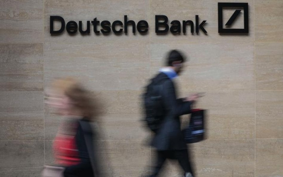 Deutsche Bank jest symbolem trudności europejskich banków, których a kosztów do dochodów sięgają 60–