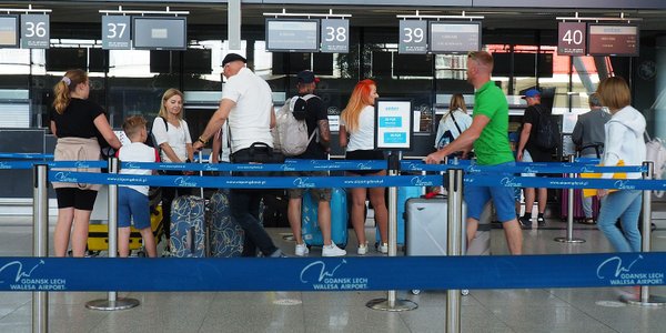Gdańsk bije rekord: 105 kierunków lotniczych latem