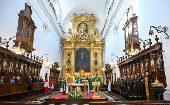 Marsz poprzedziła msza święta