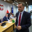Poseł PiS Zbigniew Ziobro na posiedzeniu Komisji Regulaminowej, Spraw Poselskich i Immunitetowych w 