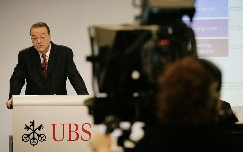 Prezes UBS, Oswald Gruebel