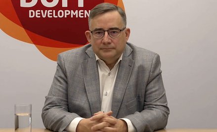 Gościem programu Adama Roguskiego był Leszek Stankiewicz, wiceprezes ds. finansowych Grupy Dom Devel