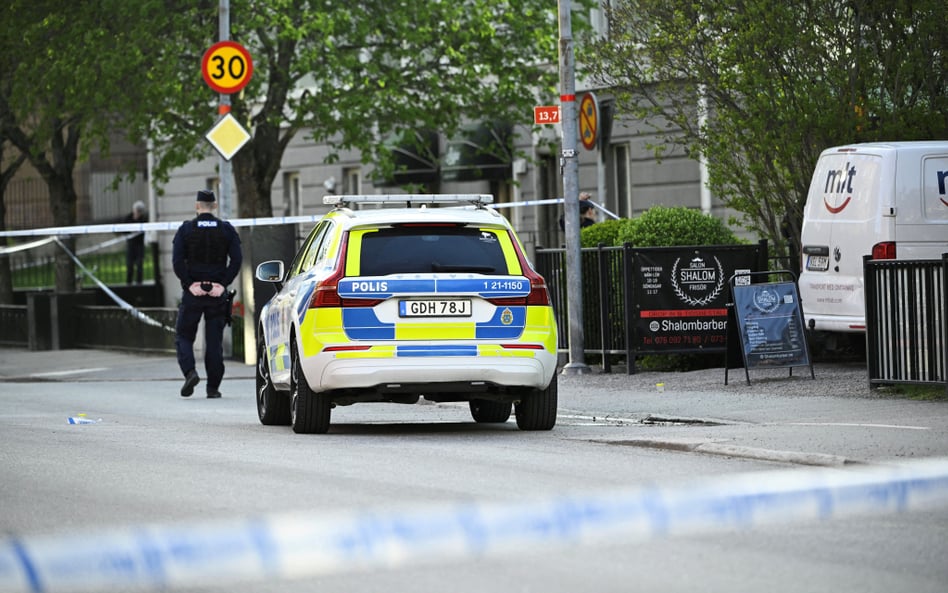 Miejsce strzelaniny w Uppsali