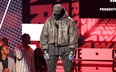Kanye West podczas gali BET Awards 2022 w Los Angeles