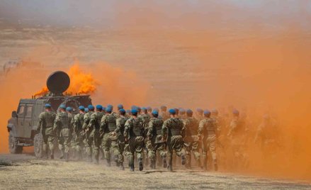 Rosyjscy żołnierze wojsk powietrzno-desantowych