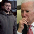 Wołodymyr Zełenski i Joe Biden