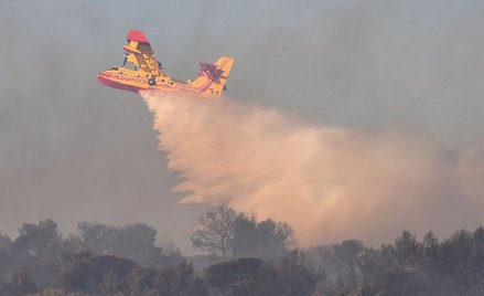 Francja: Katastrofa samolotu gaszącego pożar. Nie żyje pilot