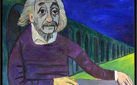 Wojciech Fangor "Einstein", 98,5 x 118,5