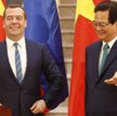 Premierzy Rosji i Wietnamu Dmitrij Miedwiediew i Nguyen Tan Dung na konferencji prasowej w Hanoi