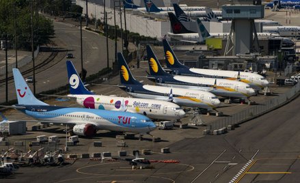 Uziemione samoloty na Boeing Field w Seattle