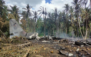 Filipiny: Liczba ofiar katastrofy samolotu wzrosła do 50 osób