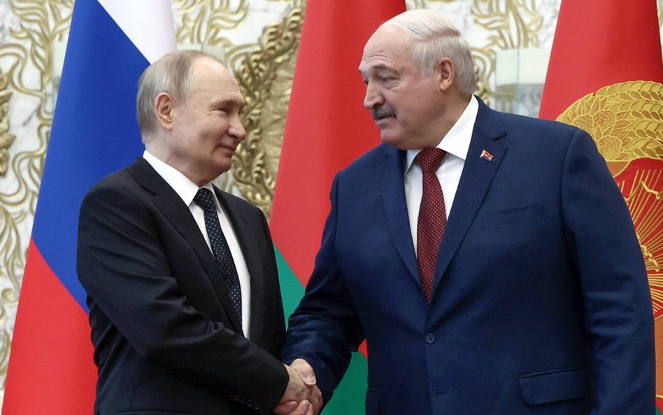 Władimir Putin i Aleksander Łukaszenko