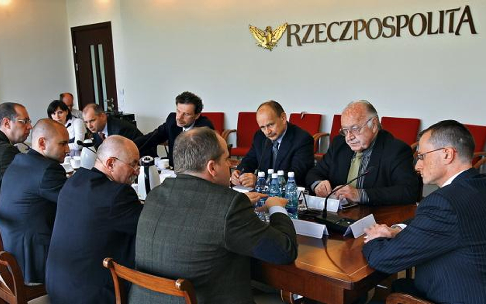 Uczestnicy debaty „Rzeczpospolitej” – od lewej: Wojciech Maziarski, redaktor naczelny Newsweek Polsk