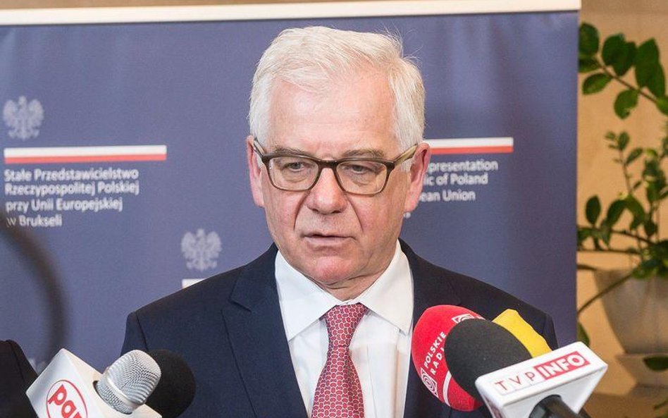 Szef MSZ Jacek Czaputowicz założył w czwartek w Brukseli propozycje dotyczące m.in skargi nadzwyczaj