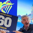 Michael O'Leary przyjechał do Polski ogłosić powrót jego linii lotniczej na lotnisko w Warszawie