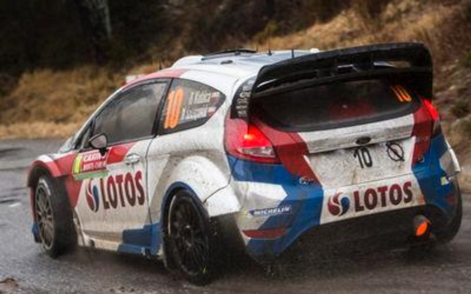 Robert Kubica podczas Rajdu Monte Carlo