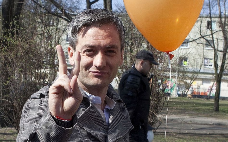 Hipotetyczna partia Biedronia nad progiem wyborczym