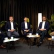 Od lewej: Radosław Cholewiński (Skarbiec TFI), Andrzej Bieniek (Esaliens TFI), Emil Łobodziński (BM 