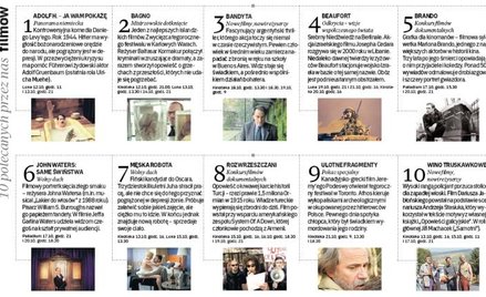 10 polecanych przez nas filmów