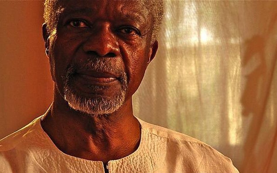 "Kofi Annan. Niespełnione marzenie" ; źródło - www.planeteplus.pl