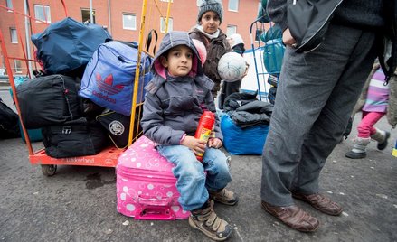Nieletni uchodźcy ukrywali się na odludziu