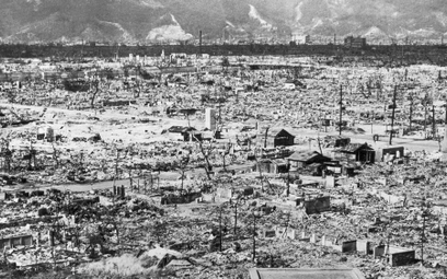 Hiroszima po wybuchu bomby jądrowej