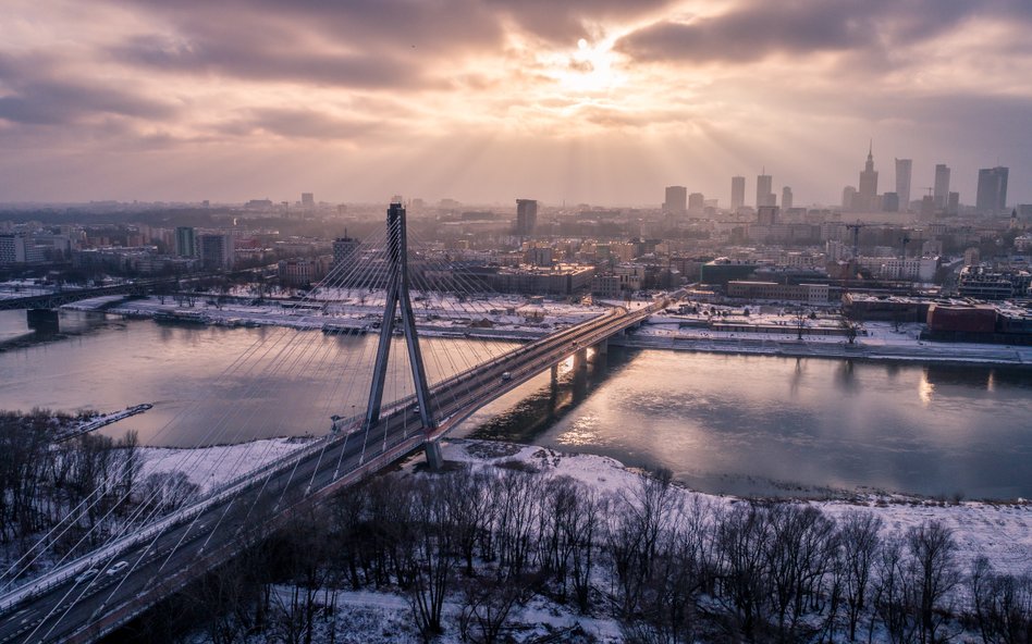 Silny mróz wróci do Warszawy pod koniec tygodnia