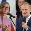 Magdalena Biejat i Donald Tusk