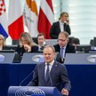 Przewodnictwo Polski w Radzie UE. Premier RP Donald Tusk przemawia podczas sesji Parlamentu Europejs