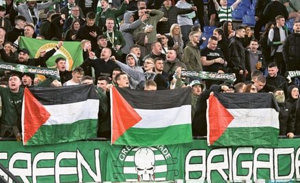 Kibice Celticu Glasgow regularnie i klarownie manifestują swój stosunek wobec sprawy palestyńskiej