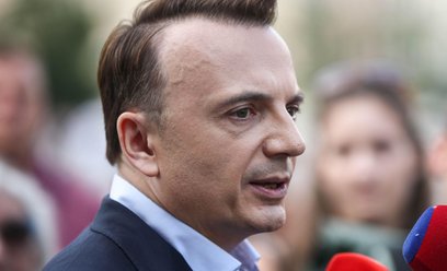 Kandydat na prezydenta Krakowa Łukasz Gibała
