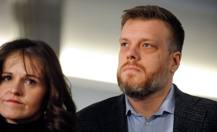 Adrian Zandberg i Dorota Olko z partii Razem