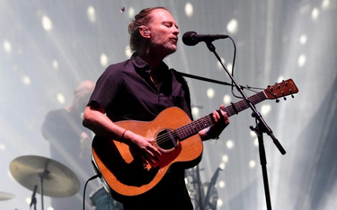 Thom Yorke, lider Radiohead, podczas występu na tegorocznym amerykańskim festiwalu w Coachelli, w Ka
