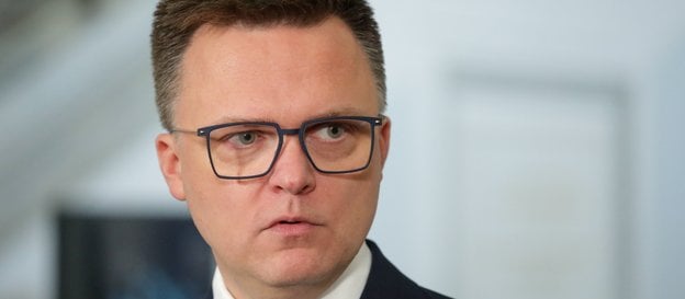 Marszałek Sejmu Szymon Hołownia (Polska 2050)
