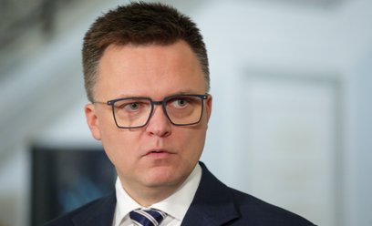 Marszałek Sejmu Szymon Hołownia (Polska 2050)