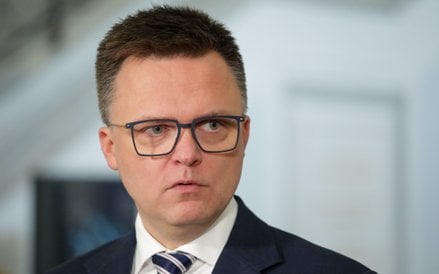Marszałek Sejmu Szymon Hołownia (Polska 2050)