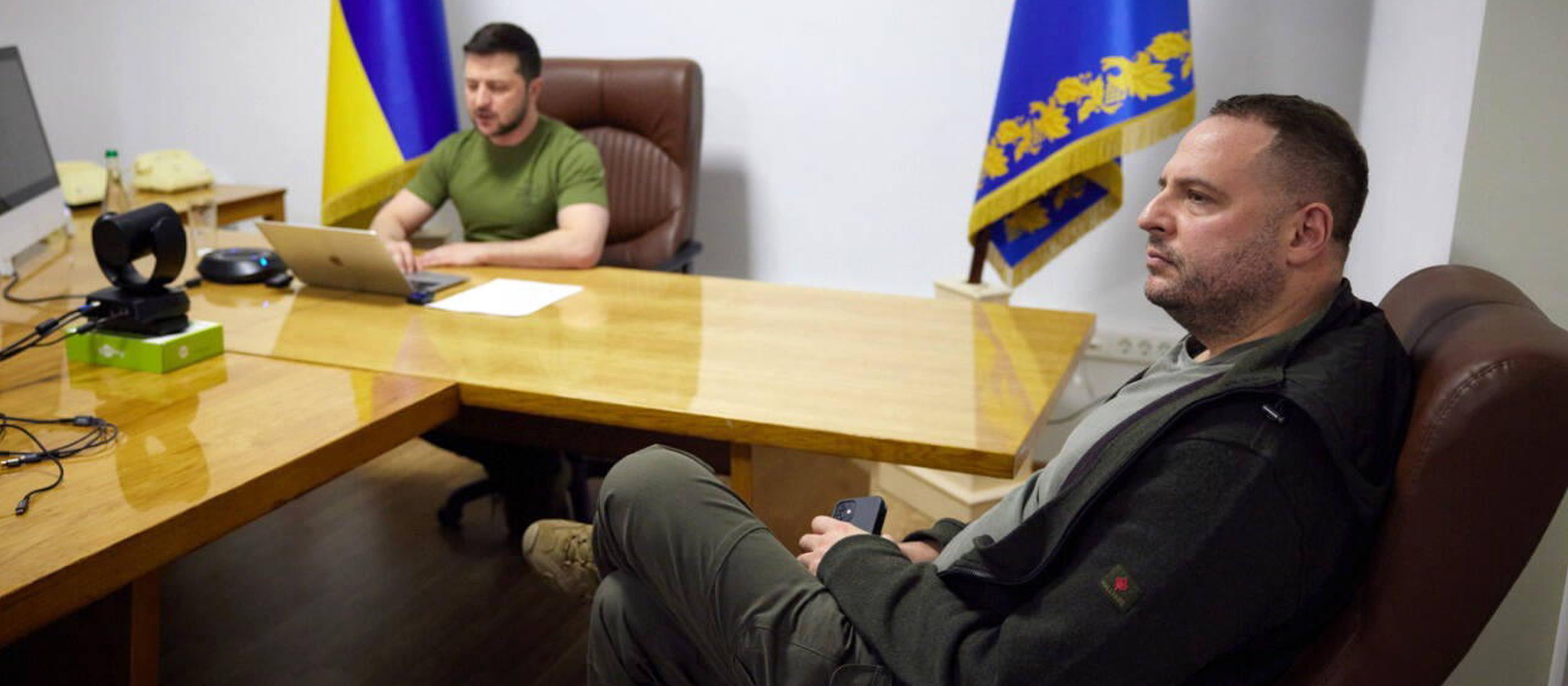 Śledczy prowadzą przeszukanie u szefa kancelarii Wołodymyra Zełenskiego