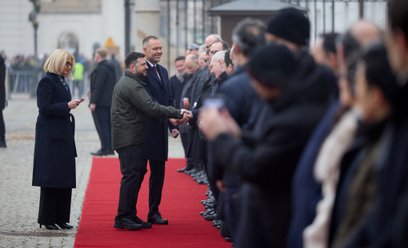 Wizyta Wołodymyra Zełenskiego w Warszawie w grudniu 2025 r.