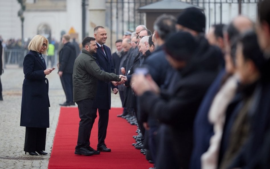 Wizyta Wołodymyra Zełenskiego w Warszawie w grudniu 2025 r.