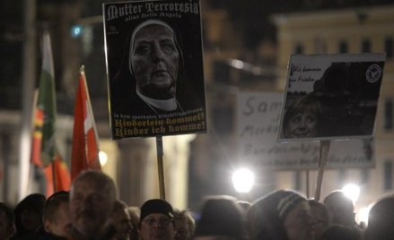 Szubienica dla Angeli Merkel