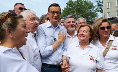 Niemal 4 na 10 Polaków wierzy, że partia Mateusza Morawieckiego weszłaby do Sejmu