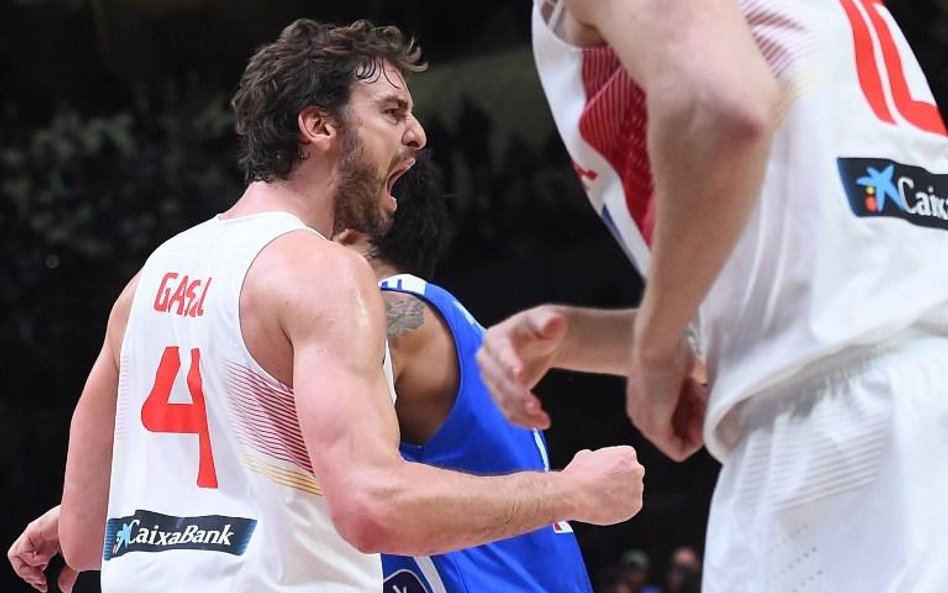 Eurobasket: Hiszpanie lepsi w starciu gigantów