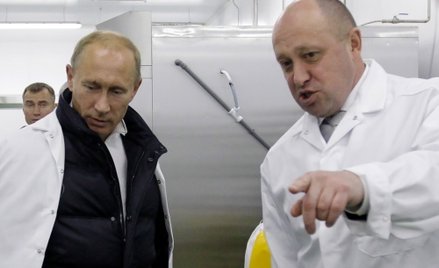 Wladimir Putin i Jewgienij Prigożin w 2010 roku