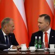 Donald Tusk i Karol Nawrocki