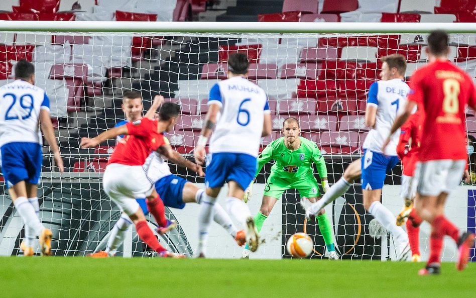 Mecz Benfica Lizbona - Lech Poznań