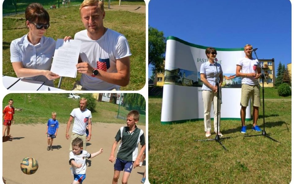 Glik zbuduje boisko na rodzinnym osiedlu